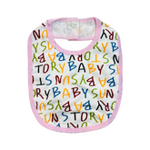 Alphabet Plastic Bib